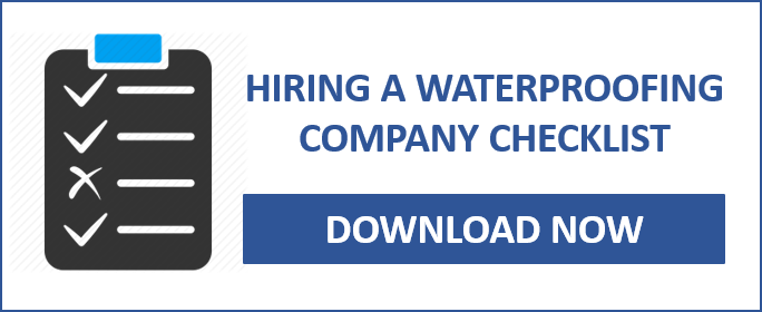 hiring a waterproofing company checklist